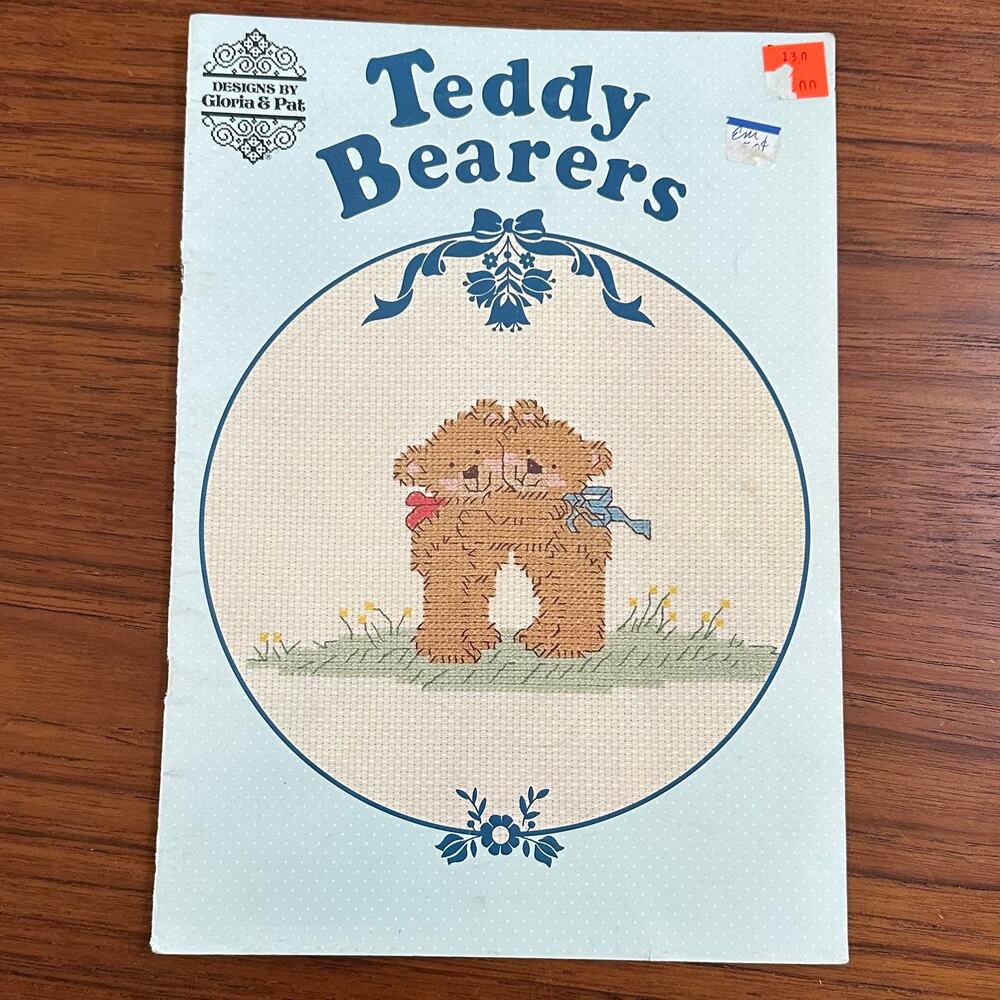 Teddy Bearers Cross Stitch Pattern Book 1984